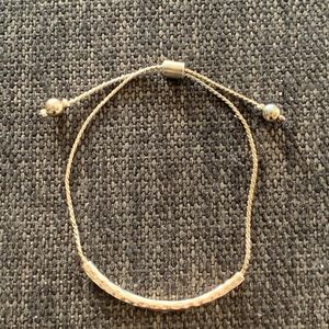 Gold Bar Pull Bracelet